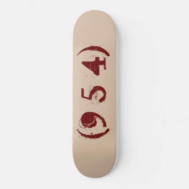 Skateboard Indicatif régional 954 (Recto)