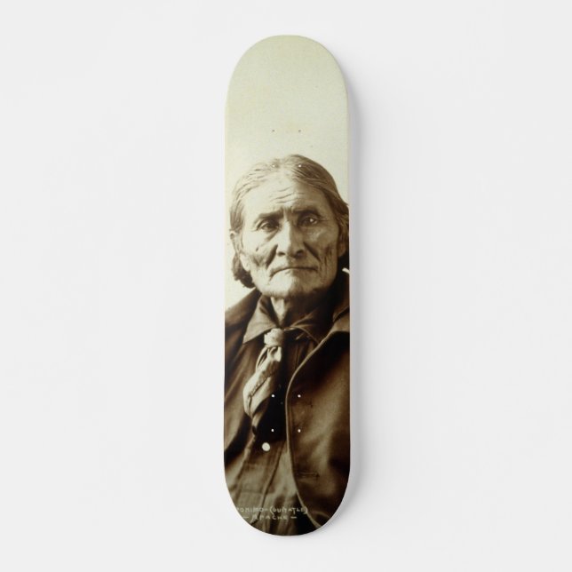 Skateboard Indien d'Amerique indigène de Geronimo (Guiyatle) (Devant)
