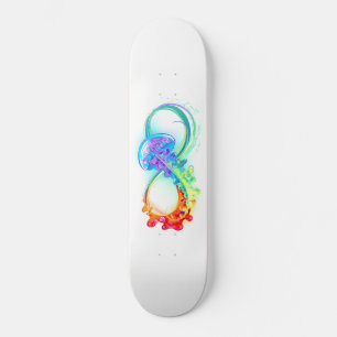 Skateboard Infinity avec Rainbow Jellyfish