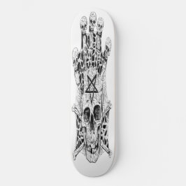 skateboard Ink Drawing Skull Skate