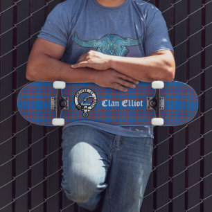 Skateboard Insigne de Clan Elliot & Tartan