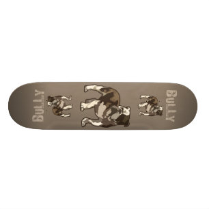 Skateboard Intimidez le bouledogue
