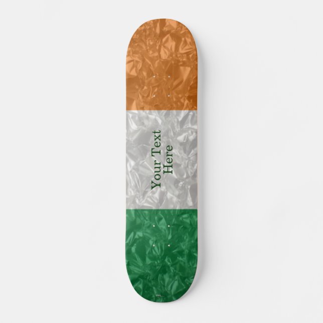 Skateboard Ireland Flag (Recto)
