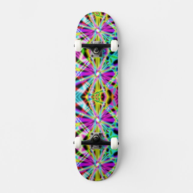 Skateboard Iridescente Chrome 2 Skate (Recto)