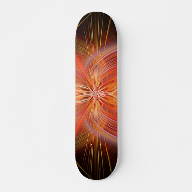 Skateboard Iris sauvage (Devant)