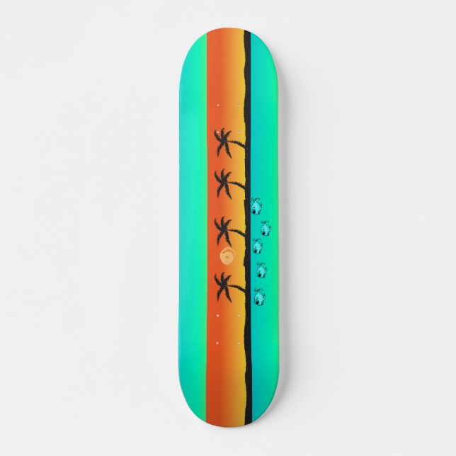 Skateboard Island Sunset Skate (Devant)