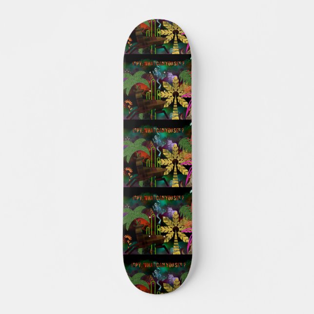 SKATEBOARD ISPY : CHOSES TOTALEMENT SAUVAGES (Devant)