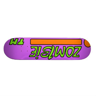 Skateboard iZOMBiE graphique TM de plate-forme de panneau de