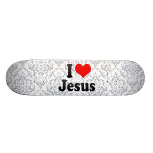 Skateboard J'aime Jésus