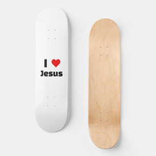 Skateboard J'aime Jésus