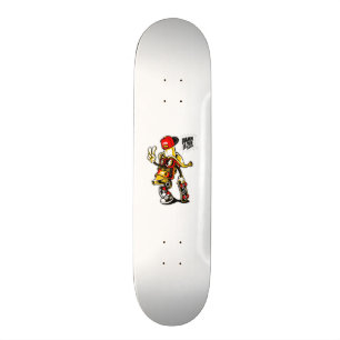 Skateboard J'aime le rebelle de banane