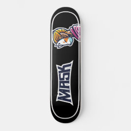 Skateboard japonais, Skateboard japonais noir.