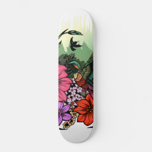 Skateboard Jardin des colibris