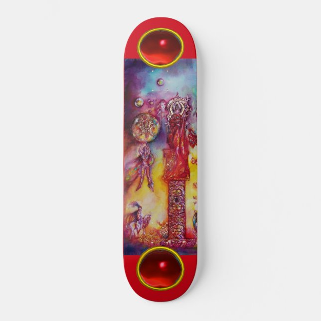 SKATEBOARD JARDIN DES OMBRES PERDUES, DES FAERY ET DES PAPILL (Recto)