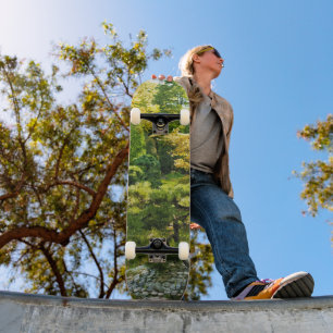 Skateboard Jardin Japonais - Esthétique Traditionnel
