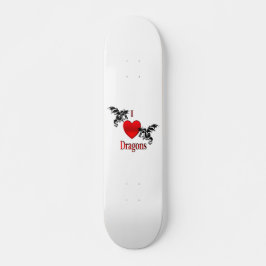 Skateboard Je Coeur Dragons