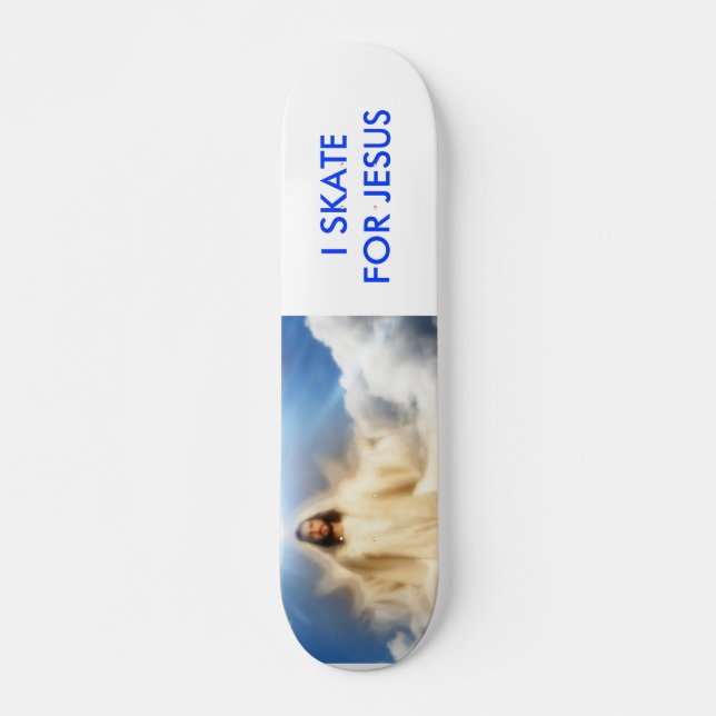 SKATEBOARD JE PATINE POUR JÉSUS (Devant)