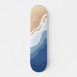 Skateboard Je pense que je pourrais voir la plage