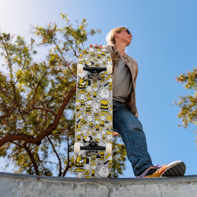 Skateboard Je Suis Charlie Motif Brown (Extérieur 1)