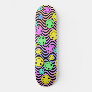 Skateboard Je suis heureux à l'intérieur