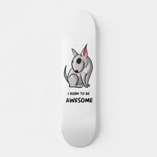 Skateboard Je suis né être génial