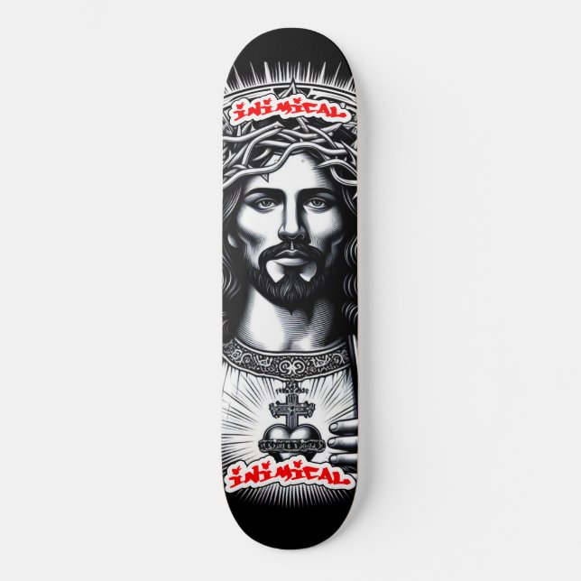 Skateboard Jésus Christ (Recto)