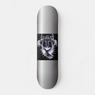 Skateboard Jésus-Christ Couronne d'épines et de colombe