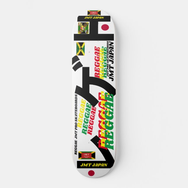 Skateboard JMT JAPAN 8 Patins de 1/4" REGGAE JMT (Recto)