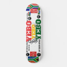 JMT YEBO AFRIQUE DU SUD SKATEBOARDS
