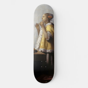 Skateboard Johannes Vermeer - Jeune femme avec collier perle