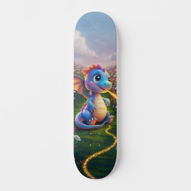 Skateboard Joli Dragon (Recto)