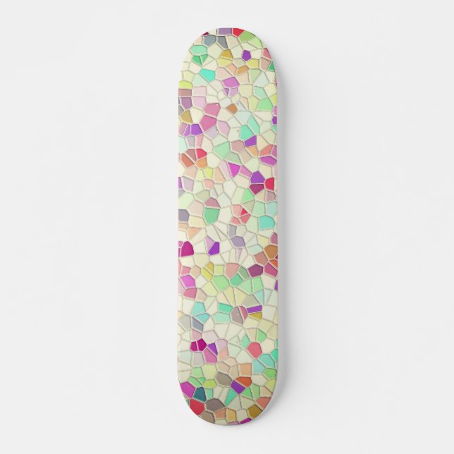 Skateboard Joli verre coupé 2 (Devant)