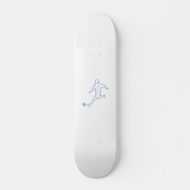 Skateboard joueur de football (Devant)