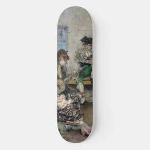 Skateboard Joueuse de flamenco féminine (guitariste espagnole