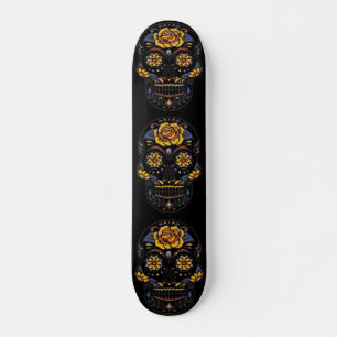Skateboard Jour du crâne mort