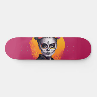 Skateboard Jour rose de la femme morte