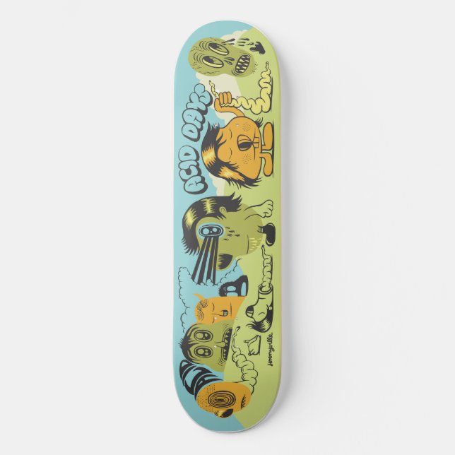 Skateboard Jours acides 2 (Recto)