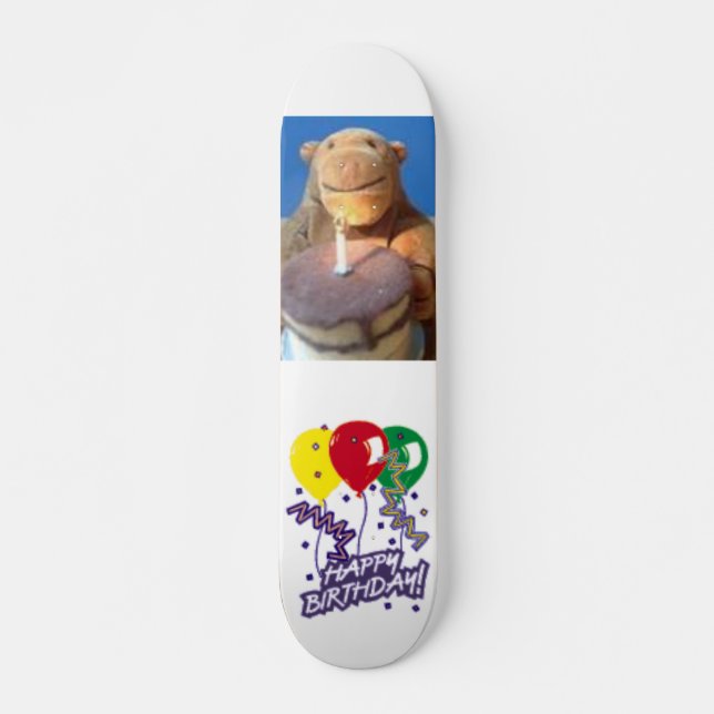 Skateboard Joyeux anniversaire (Devant)