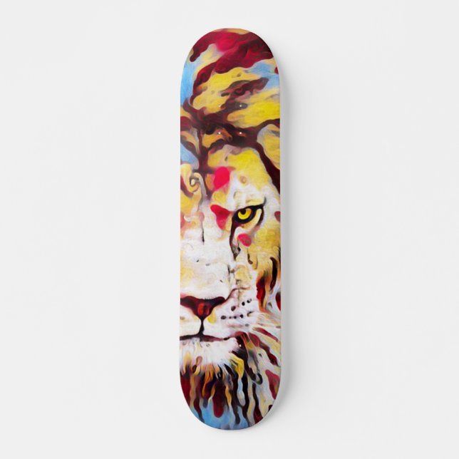 Skateboard Juggalo Graffiti Lion Element Pro Park Board (Devant)