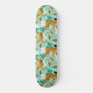 Skateboard Jungle de Cheetah, faune Nature Wild Cats Tigers