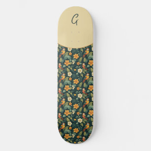 Skateboard Jungle de perroquets