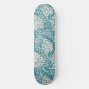 Skateboard Jungle luxe - monstera et palmier