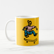 Skateboard-Kaffeetasse
