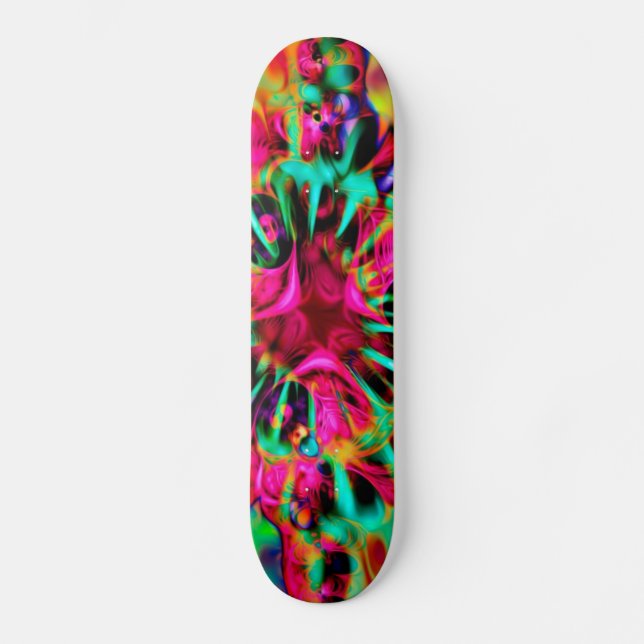 Skateboard Kaléidoscope Apophysis Fractal Art - I (Recto)