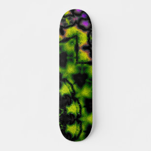 Skateboard Kaléidoscope motif rond Mandala