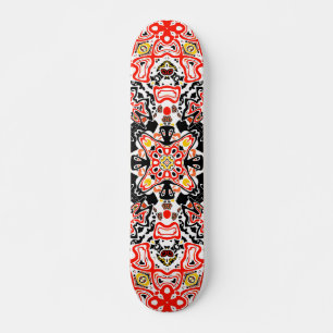 Skateboard Kaliedoscope marocain géométrique de style ornemen