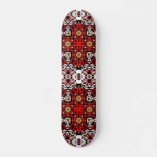 Skateboard Kaliedoscope marocain géométrique de style ornemen