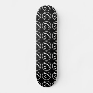 Skateboard Katakanas de Tsu Kana de ㋡ Emoji de