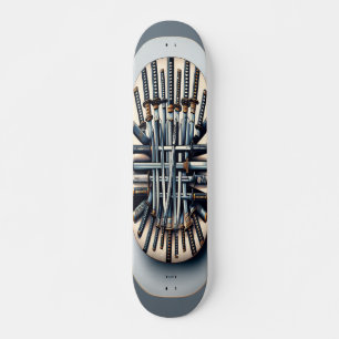 Skateboard Katana Artistry