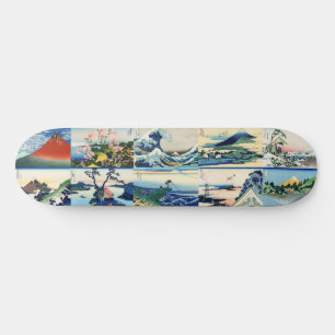 Skateboard Katsushika Hokusai - 36 Vues de la sélection du Mo